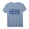 GRIECHENLAND Flagge T-Shirt für Damen, Herren und Kinder - Klassisch geschnitten mit doppeltem Saum, ideal für Fans und Souvenirs