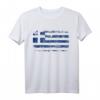 GRIECHENLAND Flagge T-Shirt für Damen, Herren und Kinder - Klassisch geschnitten mit doppeltem Saum, ideal für Fans und Souvenirs
