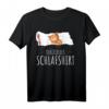 Offizielles Katzen Schlafshirt – Bequemer Schlafanzug für Katzenliebhaber, Morgenmuffel & Bettfans, ideal als Geschenk für Familie & Freunde