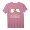 Offizielles Katzen Schlafshirt – Bequemer Schlafanzug für Katzenliebhaber, Morgenmuffel & Bettfans, ideal als Geschenk für Familie & Freunde