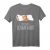 Offizielles Katzen Schlafshirt – Bequemer Schlafanzug für Katzenliebhaber, Morgenmuffel & Bettfans, ideal als Geschenk für Familie & Freunde