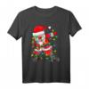 Dabbing Santa Claus Weihnachtsmann T-Shirt – Lustiges Weihnachtsmotiv für Kinder und Erwachsene, perfekt für festliche Anlässe