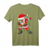 Dabbing Santa Claus Weihnachtsmann T-Shirt – Lustiges Weihnachtsmotiv für Kinder und Erwachsene, perfekt für festliche Anlässe