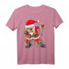 Dabbing Santa Claus Weihnachtsmann T-Shirt – Lustiges Weihnachtsmotiv für Kinder und Erwachsene, perfekt für festliche Anlässe
