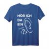 Hör ich da ein Mimimi – Lustiges Mimimi Spruch T-Shirt als Geschenk für Nörgler, Freunde & Familie