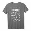 Hör ich da ein Mimimi – Lustiges Mimimi Spruch T-Shirt als Geschenk für Nörgler, Freunde & Familie