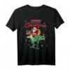 Lustiges Kinder-Weihnachtsshirt mit Rentier, T-Rex & Frohe Weihnachten - Perfekt für Kinder, Jungen & Mädchen, zum Fest und als Geschenk