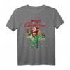 Lustiges Kinder-Weihnachtsshirt mit Rentier, T-Rex & Frohe Weihnachten - Perfekt für Kinder, Jungen & Mädchen, zum Fest und als Geschenk