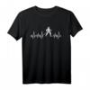 Feuerwehr Herzschlag Feuerwehr Firefighter Geschenk T-Shirt – Perfektes Geschenk für Feuerwehrleute zu Geburtstag, Weihnachten & Vatertag