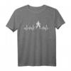 Feuerwehr Herzschlag Feuerwehr Firefighter Geschenk T-Shirt – Perfektes Geschenk für Feuerwehrleute zu Geburtstag, Weihnachten & Vatertag