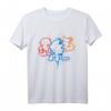 Sonic & Friends Spray Paint T-Shirt - Offizielles SEGA Merchandise zum HapPanda mit Sonic, Tails & Knuckles Design