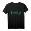 Gamer Heartbeat Videospiele Gaming Zocker Jungen Teenager T-Shirt - Stylisches Gaming-Shirt für Teenager und Gaming-Fans