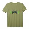 Gamer Heartbeat Videospiele Gaming Zocker Jungen Teenager T-Shirt - Stylisches Gaming-Shirt für Teenager und Gaming-Fans