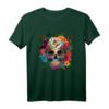 Dia De Los Muertos Deko Mexikanischer Kopf Sugar Skull T-Shirt – Kulturelles Design für Feierlichkeiten & Dekorationen