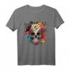 Dia De Los Muertos Deko Mexikanischer Kopf Sugar Skull T-Shirt – Kulturelles Design für Feierlichkeiten & Dekorationen
