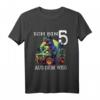Kinder Jungen Geburtstag Dino Monstertruck T-Shirt – Perfekt für den 5. Geburtstag, Dinosaurier und Monstertruck Design