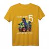 Kinder Jungen Geburtstag Dino Monstertruck T-Shirt – Perfekt für den 5. Geburtstag, Dinosaurier und Monstertruck Design