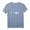 Zimmerer T-Shirt mit Zunftzeichen und Herzschlag-Motiv – Perfektes Geschenk für Zimmerleute, Lehrlinge, Väter und Söhne