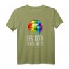 LGBTQ Regenbogen T-Shirt mit Kussmund – Unterstütze den Pride Month und zeige deine Liebe
