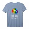 LGBTQ Regenbogen T-Shirt mit Kussmund – Unterstütze den Pride Month und zeige deine Liebe