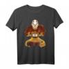 Avatar: The Last Airbender Aang Meditation T-Shirt - Offizielles Serien-Merchandise zum Geburtstag und Fan-Geschenk