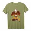 Avatar: The Last Airbender Aang Meditation T-Shirt - Offizielles Serien-Merchandise zum Geburtstag und Fan-Geschenk