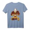 Avatar: The Last Airbender Aang Meditation T-Shirt - Offizielles Serien-Merchandise zum Geburtstag und Fan-Geschenk