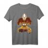 Avatar: The Last Airbender Aang Meditation T-Shirt - Offizielles Serien-Merchandise zum Geburtstag und Fan-Geschenk