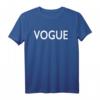 Vogue Schwarz T-Shirt – Klassisch geschnitten, langlebig mit doppelt genähtem Saum