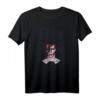 David Bowie - Blauer Blitz T-Shirt aus offizieller Kollektion, klassisch geschnitten, doppelt genähter Saum