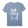Kinder Wild, Frech & endlich 8 - Buntes Geburtstagsshirt für den 8. Geburtstag, ideales Geschenk für Kinder und Enkelkinder