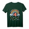 Kinder Ich bin 4 Jahre vierter Geburtstag Regenbogen T-Shirt – Buntes Geburtstagsoutfit für kleine Feiernde
