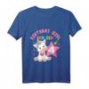 Kinder Geburtstag Girl Einhorn Design T-Shirt - Perfekt für den 4. Geburtstag von Mädchen, niedliches Geburtstagsoutfit & Geschenkidee