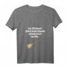 Damen T-Shirt mit lustigem Spruch 'Zieht Mein Besen Etwas Nach Rechts' - Hexe T-Shirt mit V-Ausschnitt, leicht & bequem