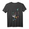 HapPanda Pocahontas T-Shirt mit Meeko, Flit & Leaf - Buntes, lizenzierte Disney Fanware