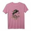 Cowboyhut Line Dance Queen Silhouette T-Shirt für Tänzerinnen – Perfekt für Linedance Gruppen, Tanzvereine & Cowgirls beim Electric Slide