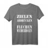 ZIELEN ABDRÜCKEN FLUCHEN WIEDERHOLEN - Lustiges Sportschütze T-Shirt für Jäger und Schützenverein, Geschenkidee zum Geburtstag & Weihnachten