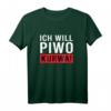 Ich Will Piwo Kurwa Polnisches Spruch T-Shirt – Humorvolles Outfit für Polen-Fans, Freunde & Familie