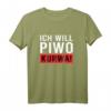 Ich Will Piwo Kurwa Polnisches Spruch T-Shirt – Humorvolles Outfit für Polen-Fans, Freunde & Familie