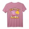 Peppa Pig Birthday Girl Confetti Celebration T-Shirt - Offiziell lizenzierte Kindergeburtstagskleidung für Mädchen