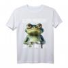 Guten Morgen! Dünnes Eis Kaffee Spruch T-Shirt – Lustiges Geschenk für Morgenmuffel, Katzenliebhaber & Ironiesüchtige
