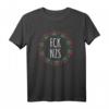 FCK NZS | Gegen Rassismus & Faschismus Blumen T-Shirt – Demonstrationsshirt & Geschenkidee für Aktivisten gegen Rechts, Nazis & AFD