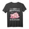 Offizielles Schweinchen Schlafshirt & Nachthemd – Lustiges Langschläfer- und Faultier-Geschenk für Kinder zu Geburtstag, Weihnachten & besondere Anlässe