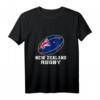 Neuseeland Rugby Trikot mit Flagge - Fan T-Shirt & Supporter Outfit für Rugby Liebhaber und Spieler, perfektes Geschenk