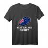 Neuseeland Rugby Trikot mit Flagge - Fan T-Shirt & Supporter Outfit für Rugby Liebhaber und Spieler, perfektes Geschenk