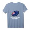Neuseeland Rugby Trikot mit Flagge - Fan T-Shirt & Supporter Outfit für Rugby Liebhaber und Spieler, perfektes Geschenk