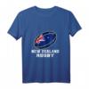 Neuseeland Rugby Trikot mit Flagge - Fan T-Shirt & Supporter Outfit für Rugby Liebhaber und Spieler, perfektes Geschenk