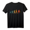 Holzfäller Evolution Retro Förster Motorsäge Vintage T-Shirt - Perfektes Geschenk für Waldarbeiter, Förster und Holzliebhaber