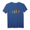 Holzfäller Evolution Retro Förster Motorsäge Vintage T-Shirt - Perfektes Geschenk für Waldarbeiter, Förster und Holzliebhaber