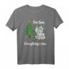 Lustiges Weihnachts-T-Shirt mit Katze und Lichterkette – Perfekt für Tierliebhaber, Weihnachtsfans und festliche Outfits